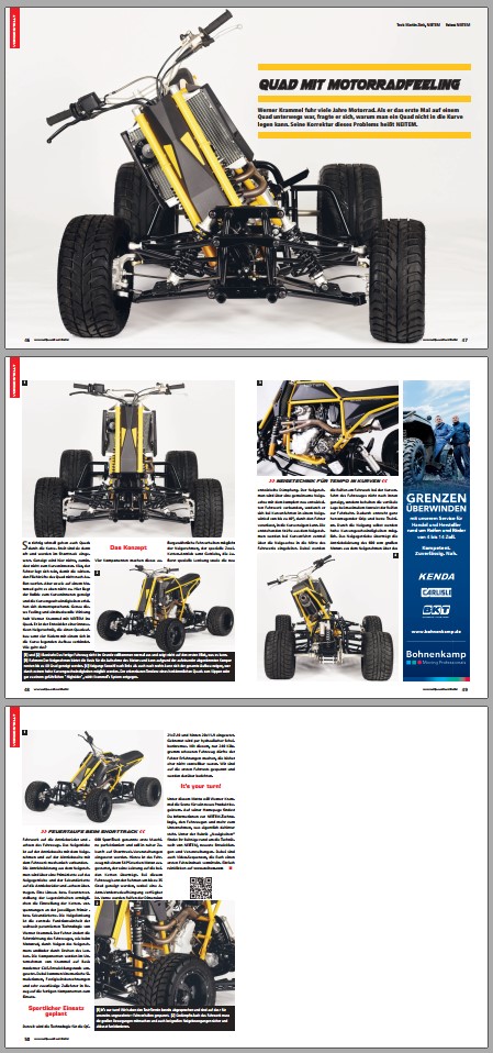 neitem – driving technology in der Zeitschrift „Quadwelt“