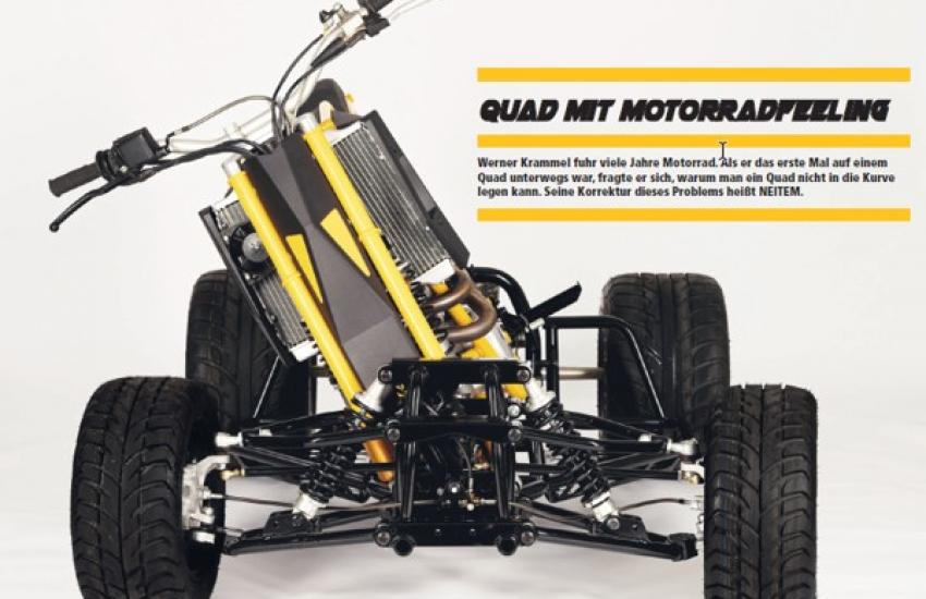 neitem – driving technology in der Zeitschrift „Quadwelt“